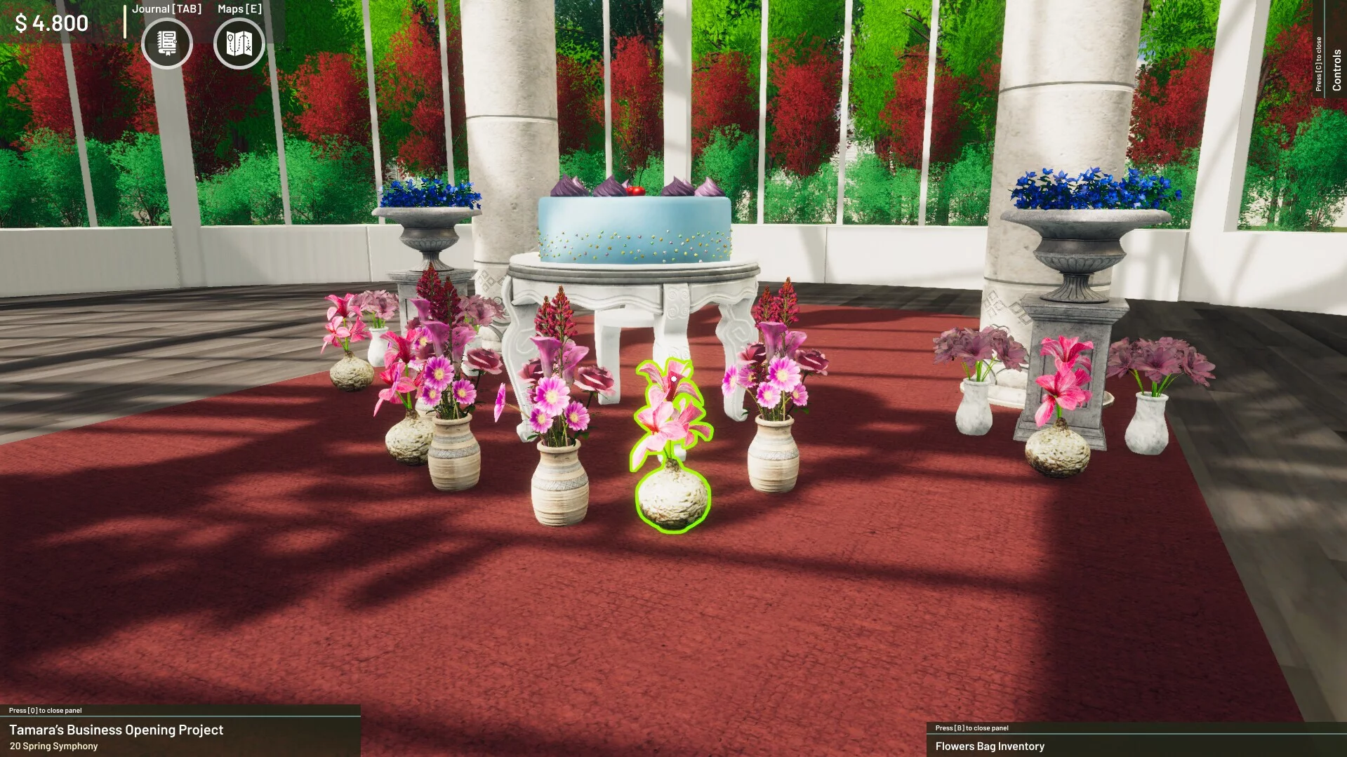 Изображение игры: Florist Business Simulator
