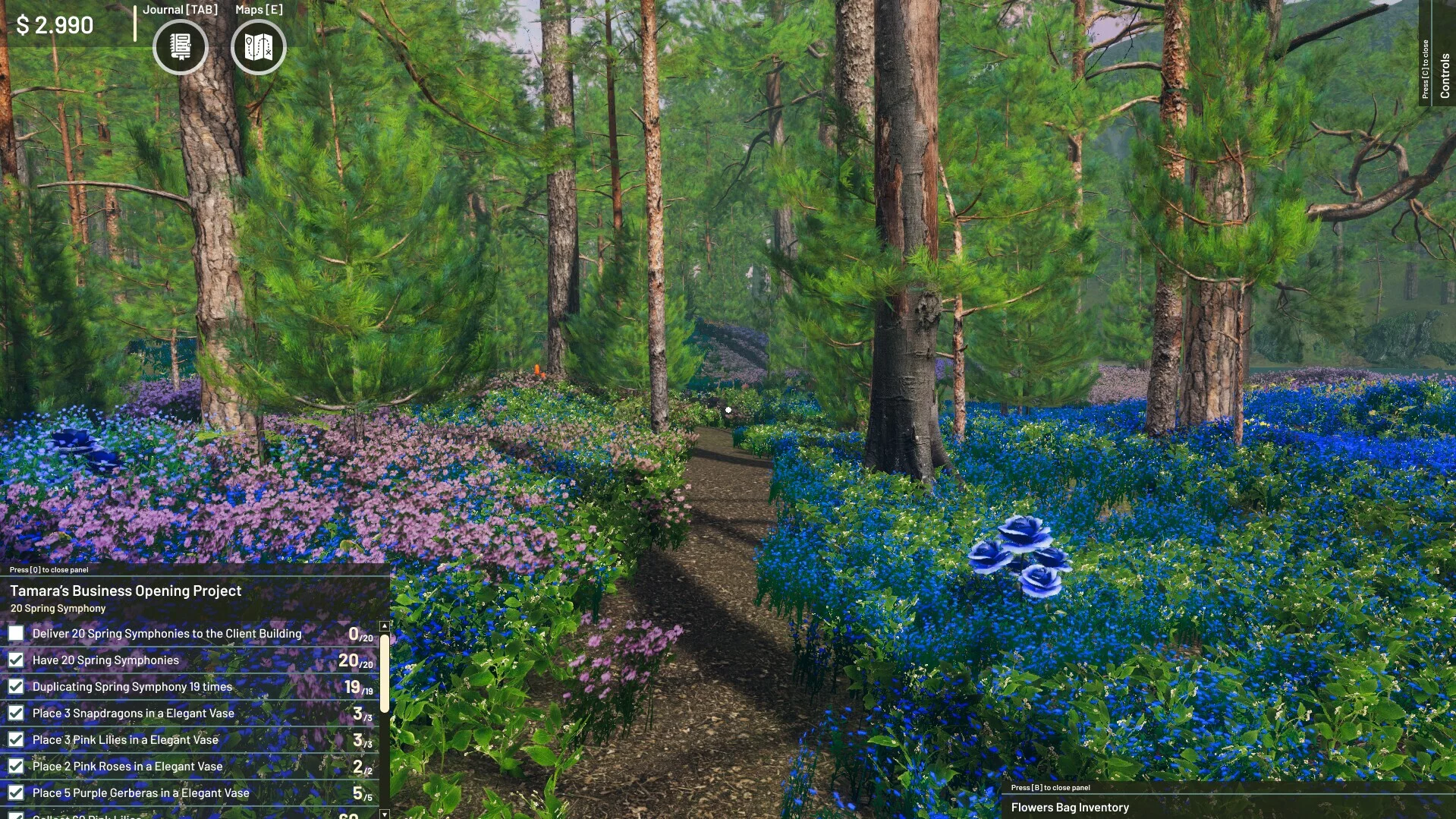Изображение игры: Florist Business Simulator