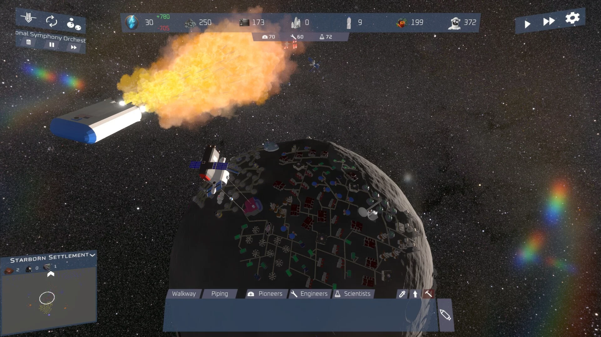 Изображение игры: Asteroid Colony