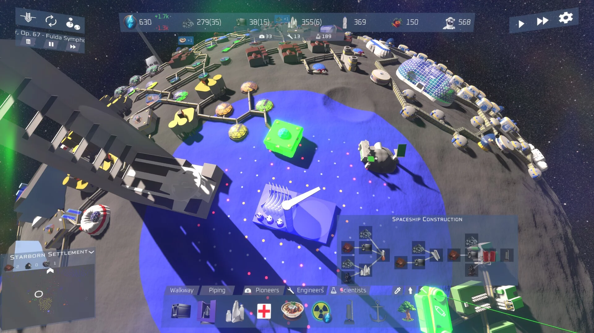 Изображение игры: Asteroid Colony