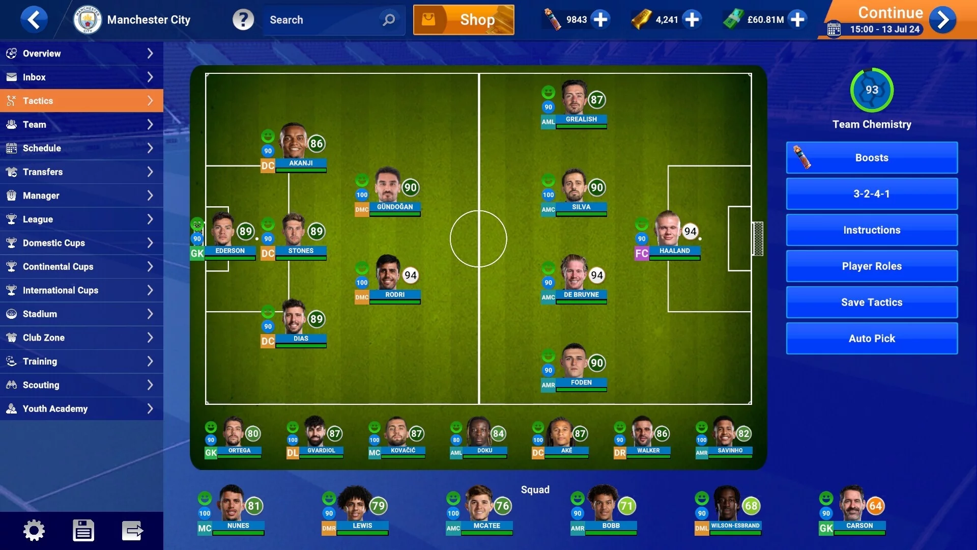 Изображение игры: Soccer Manager 2025