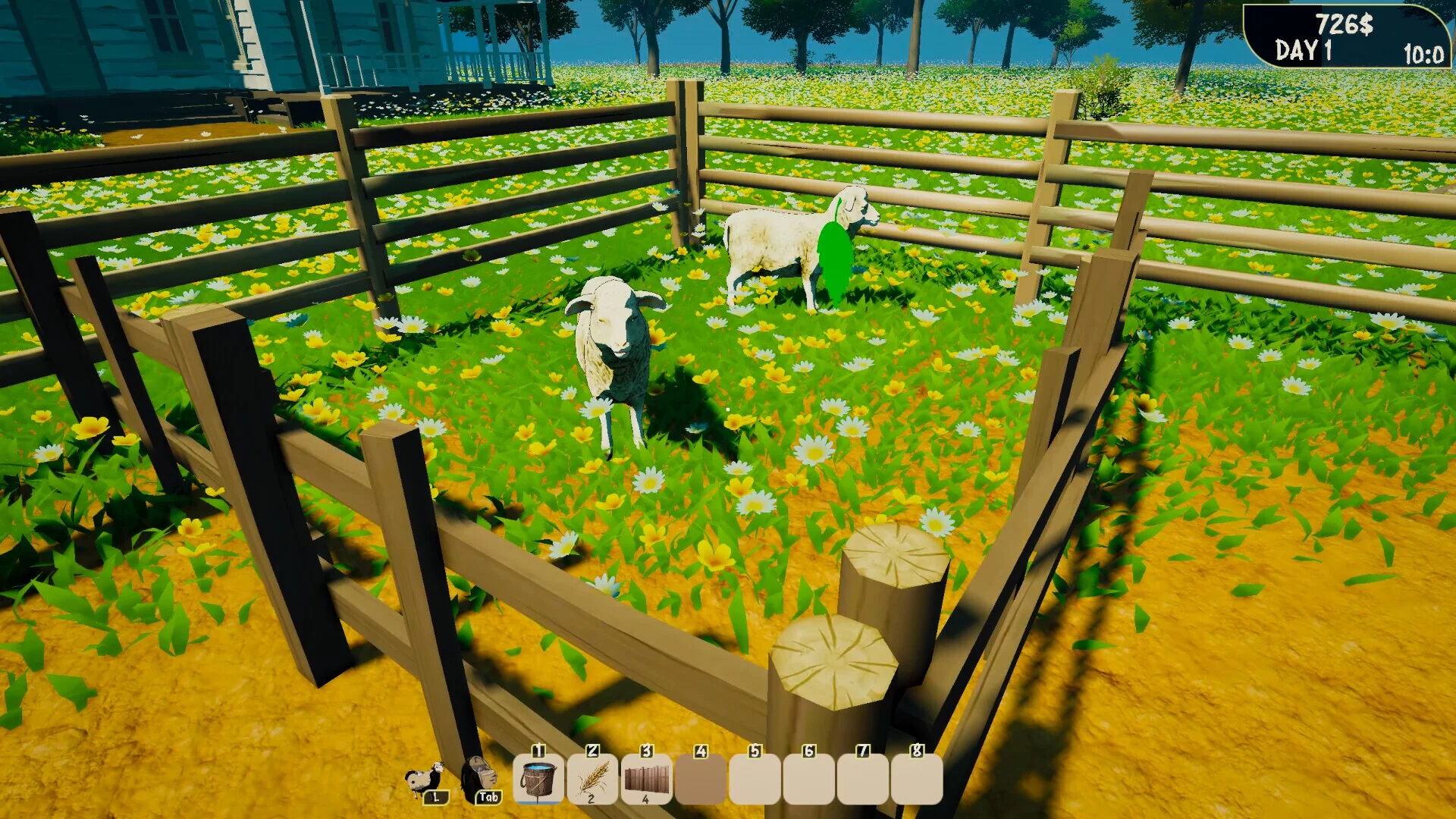 Изображение игры: Friendly Sheeps: A Cozy Simulator
