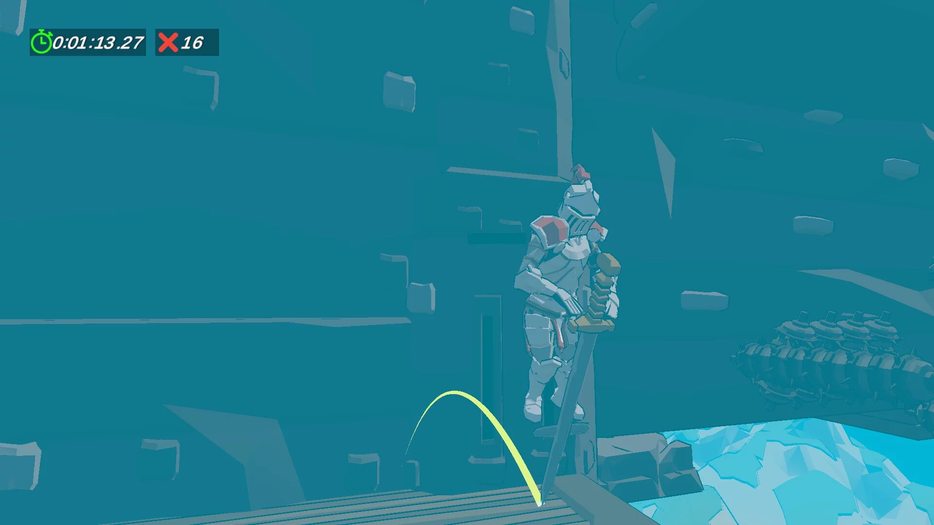 Изображение игры: Pogo Knight