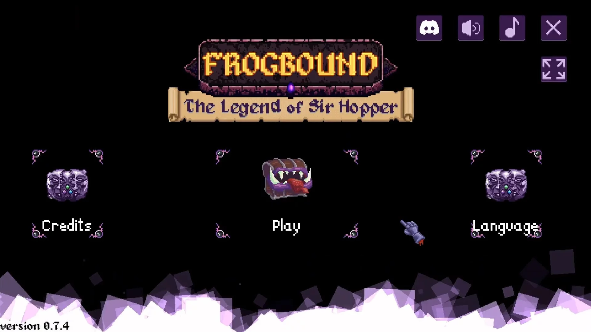 Изображение игры: Frogbound: the Legend of Sir Hopper