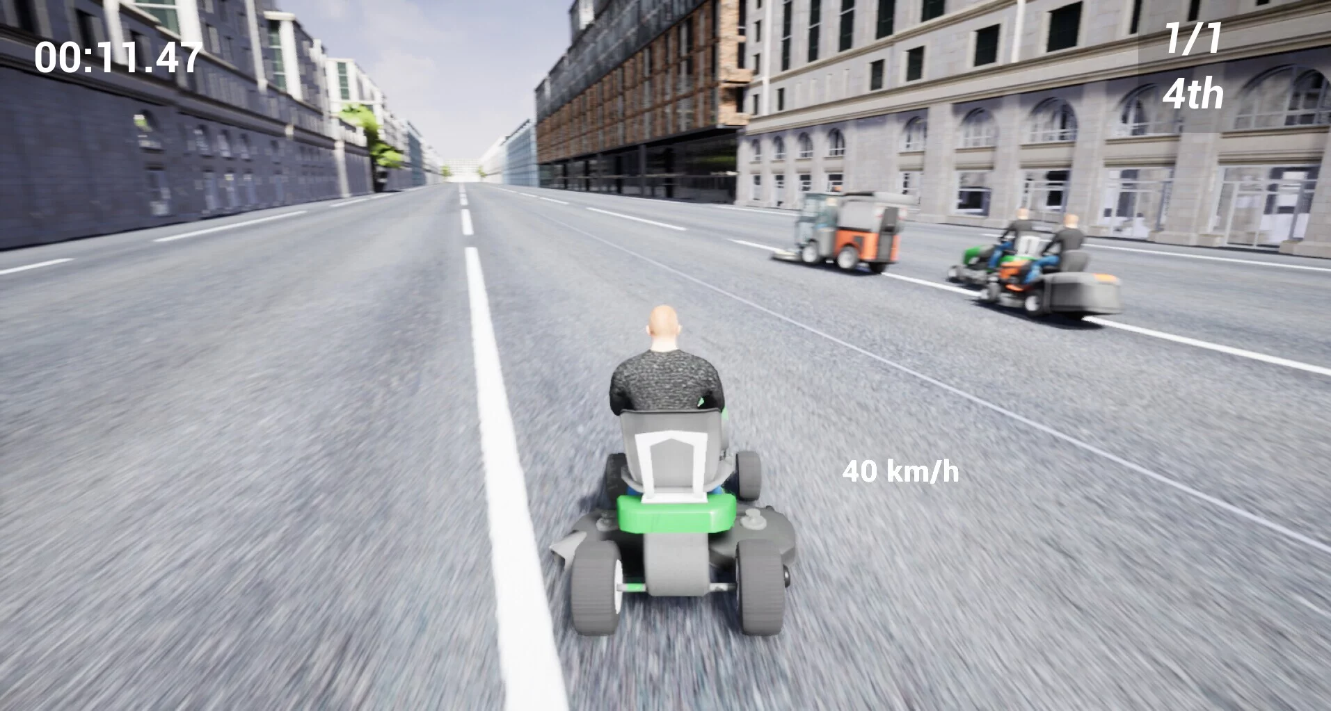 Изображение игры: Lawnmower Game Racing 2: Drunken