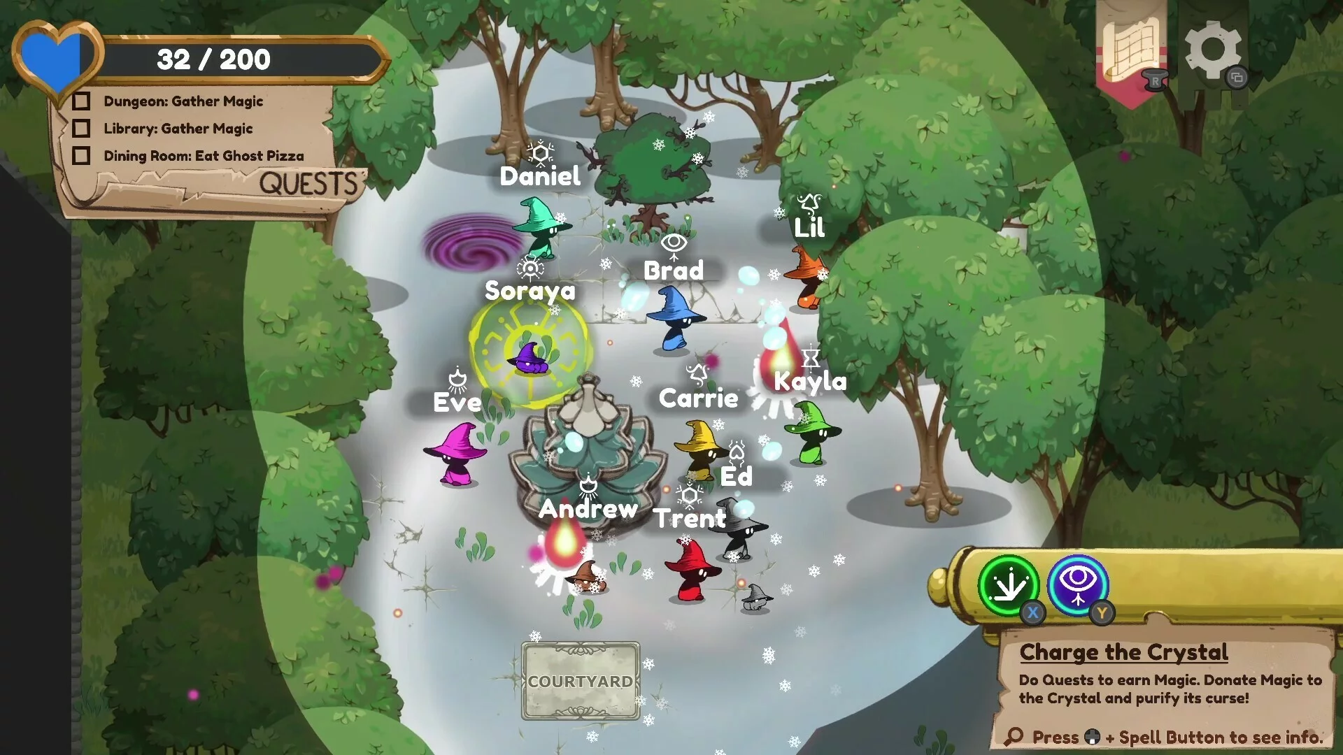 Изображение игры: Which Wizard?