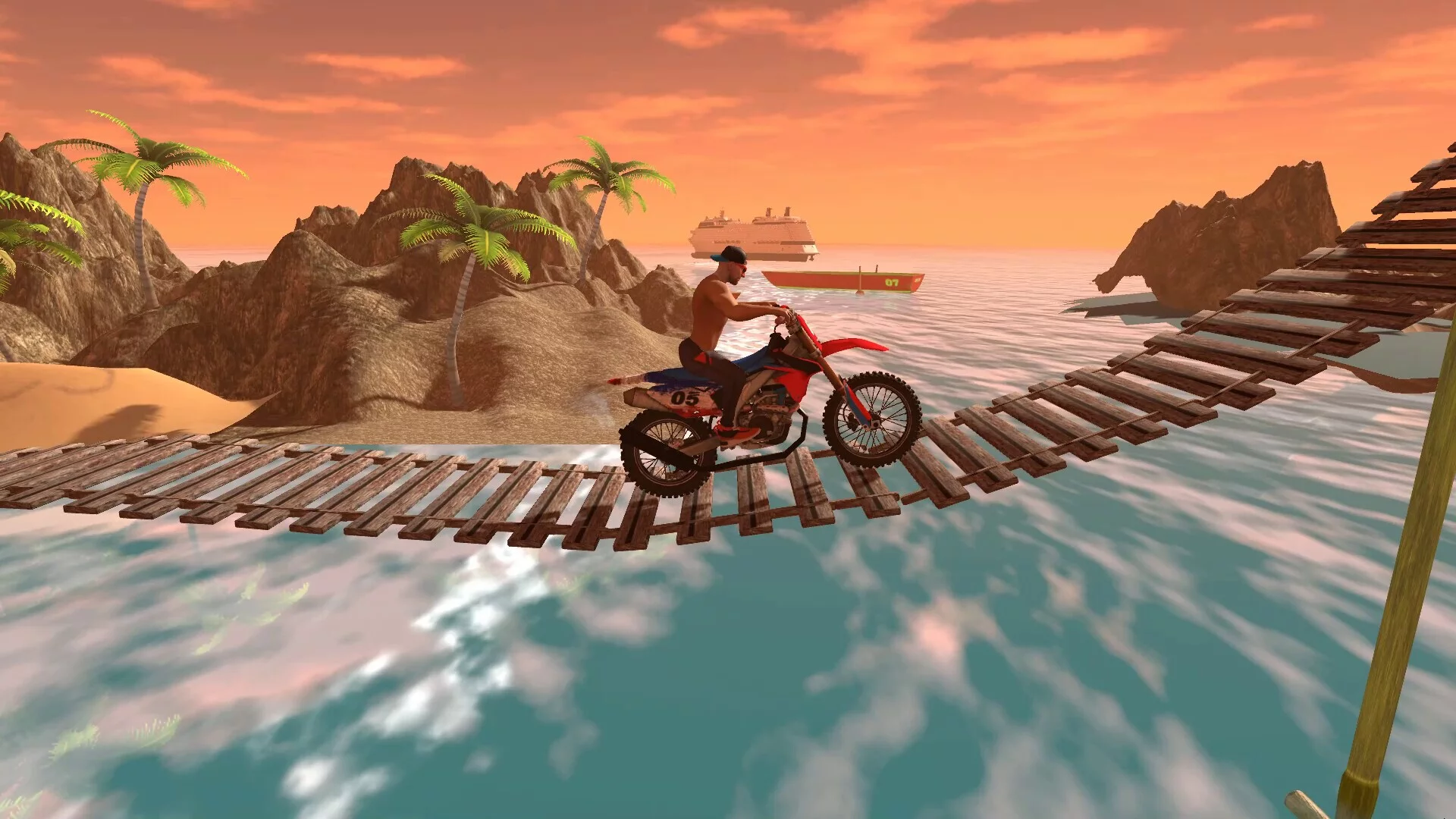 Изображение игры: Bike Stunt 3D Freestyle