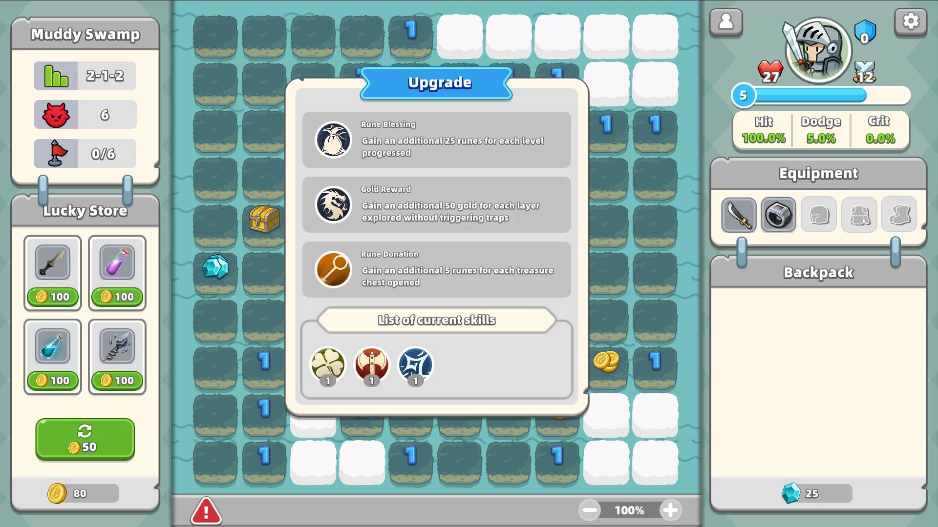 Изображение игры: Minesweeper & Dungeon RPG - 扫雷与地下城