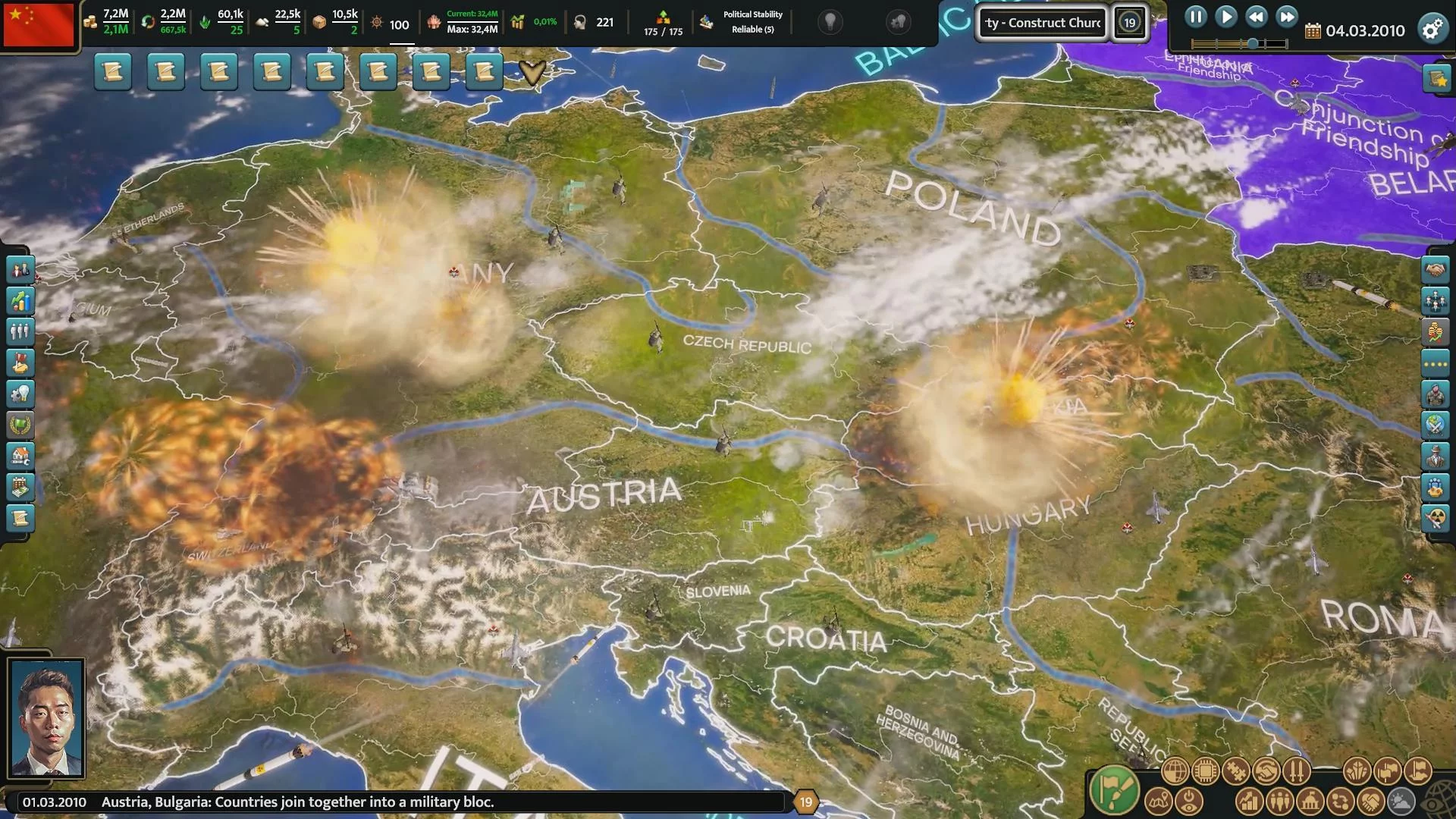 Изображение игры: Realpolitiks 3: Earth and Beyond