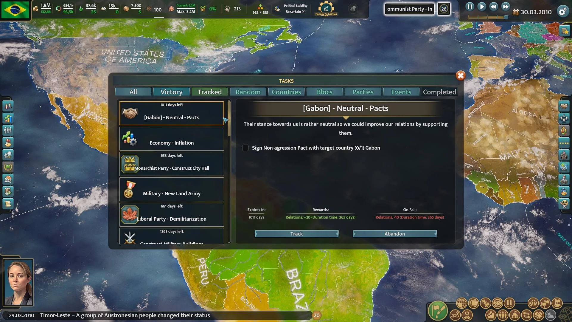Изображение игры: Realpolitiks 3: Earth and Beyond
