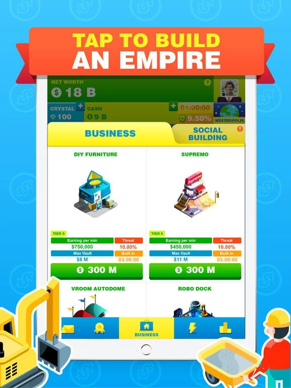Изображение игры: Billionaire 2: Money Tycoon