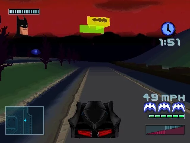 Изображение игры: Batman: Gotham City Racer