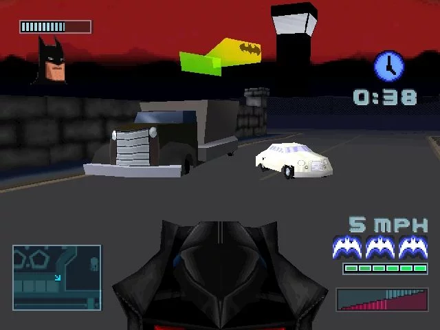 Изображение игры: Batman: Gotham City Racer