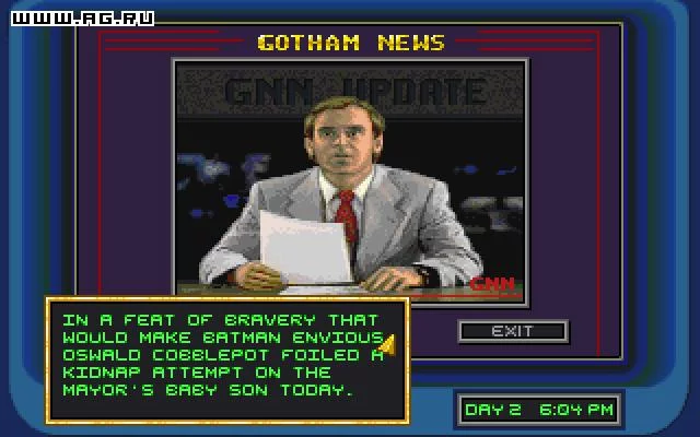 Изображение игры: Batman Returns (Amiga, Atari)