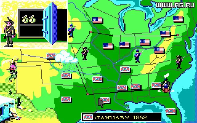 Изображение игры: North & South