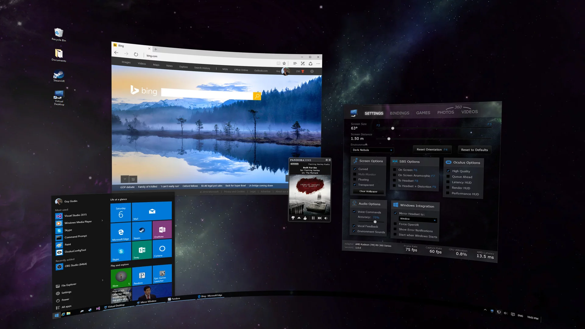 Изображение игры: Virtual Desktop