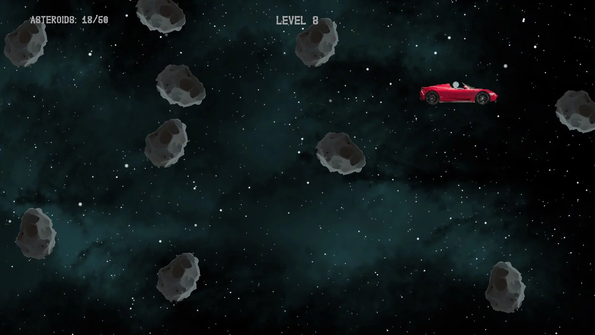 Изображение игры: Starman in space