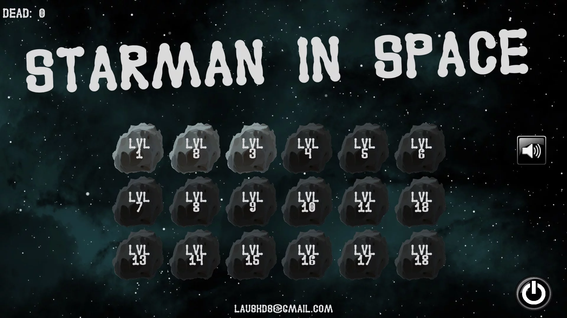 Изображение игры: Starman in space