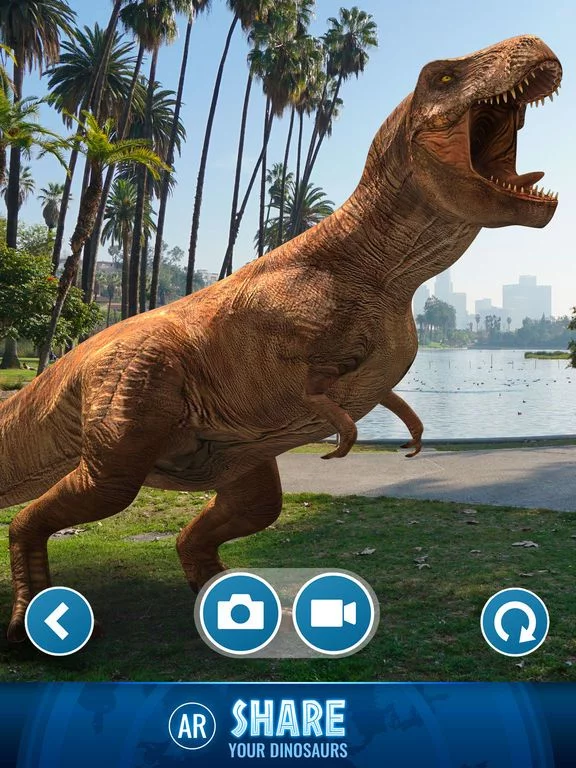 Изображение игры: Jurassic World Alive
