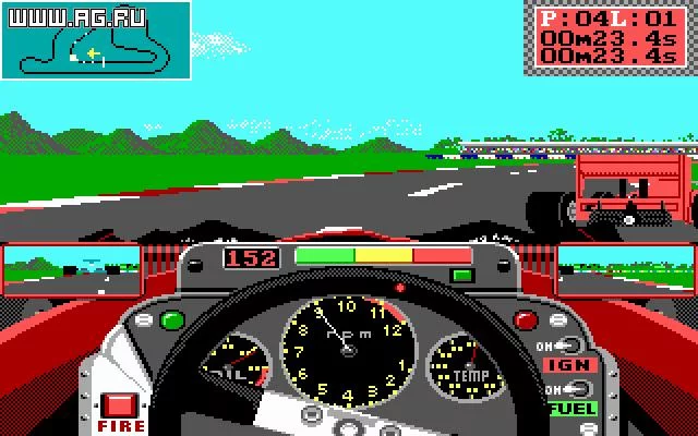 Изображение игры: Grand Prix Circuit