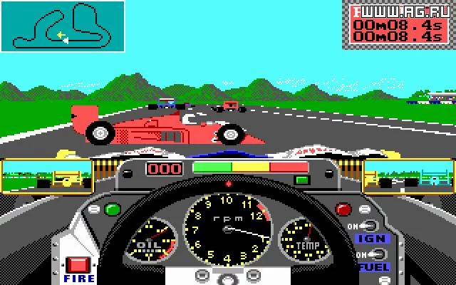 Изображение игры: Grand Prix Circuit