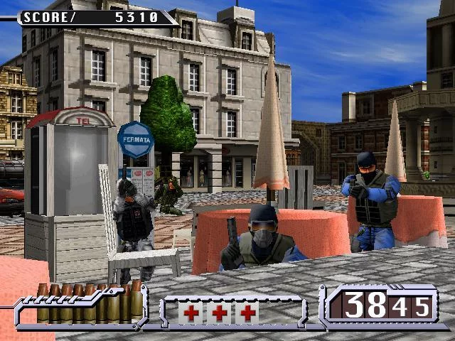Изображение игры: Time Crisis II