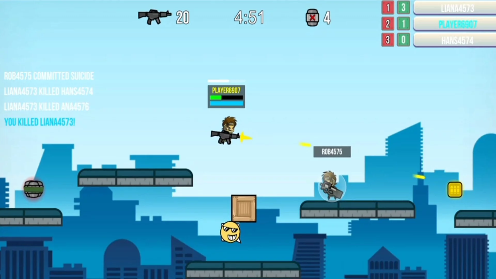 Изображение игры: Tiny Shooters