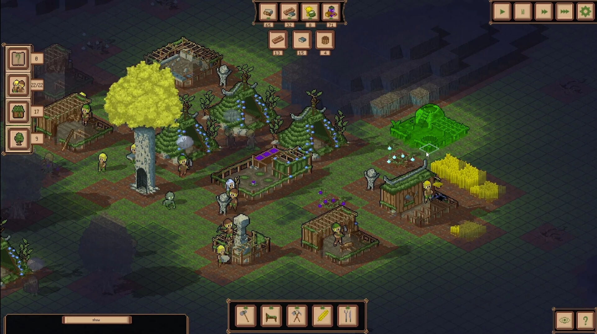 Изображение игры: Elven City Simulator