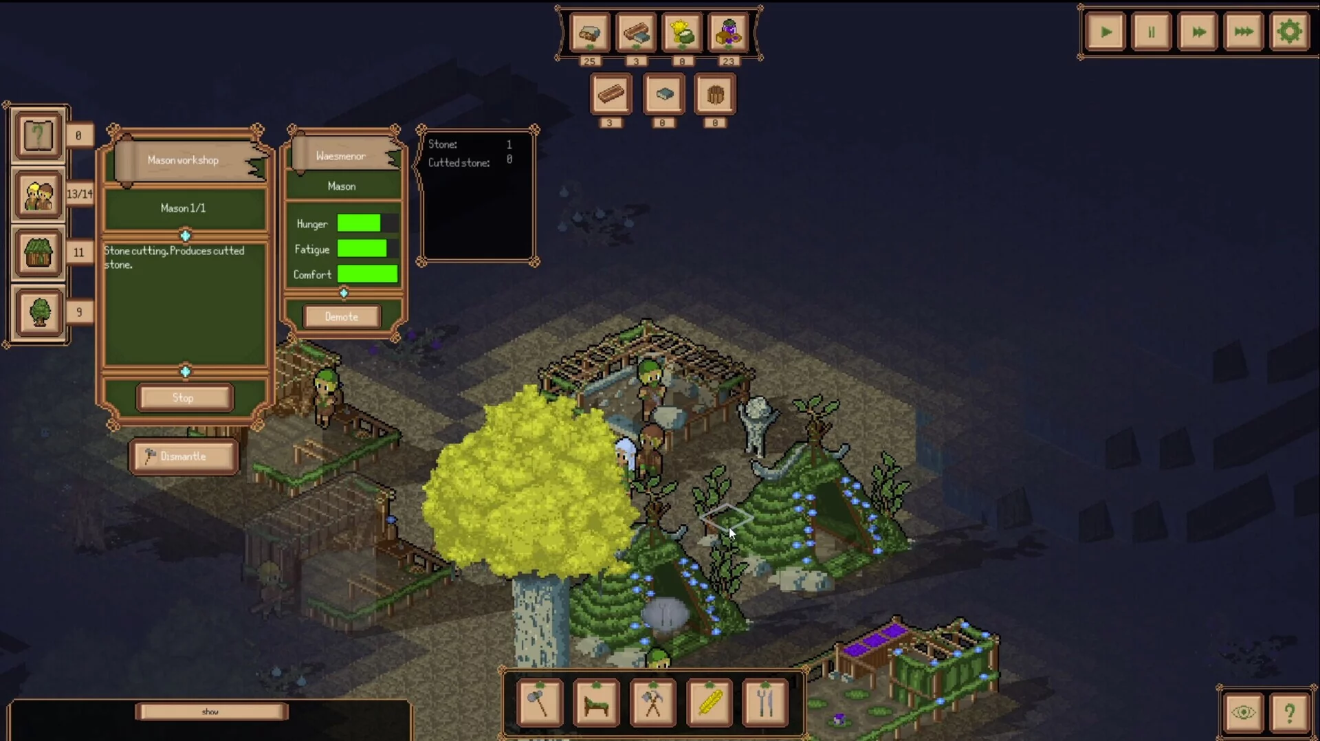 Изображение игры: Elven City Simulator