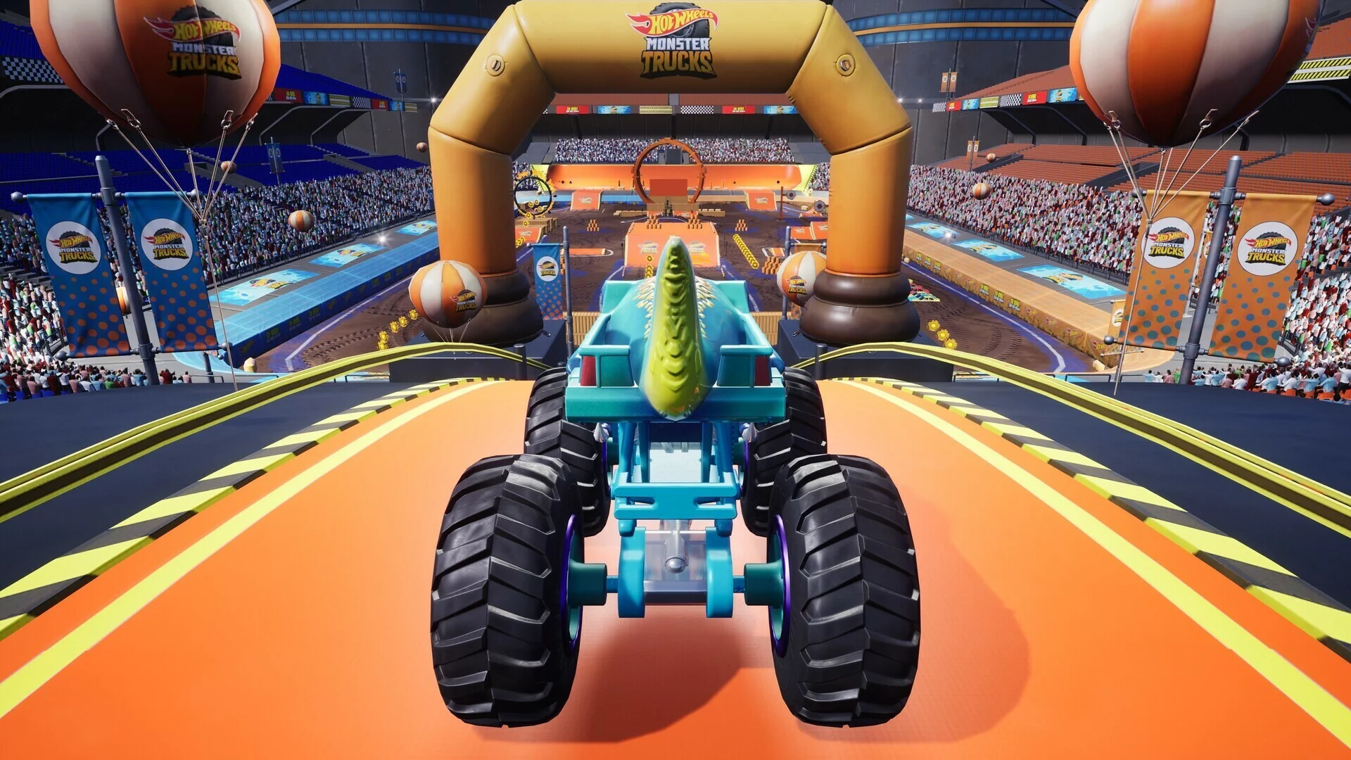 Изображение игры: Hot Wheels Monster Trucks: Stunt Mayhem