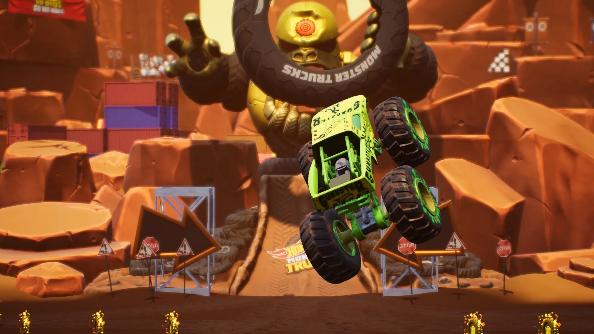 Изображение игры: Hot Wheels Monster Trucks: Stunt Mayhem