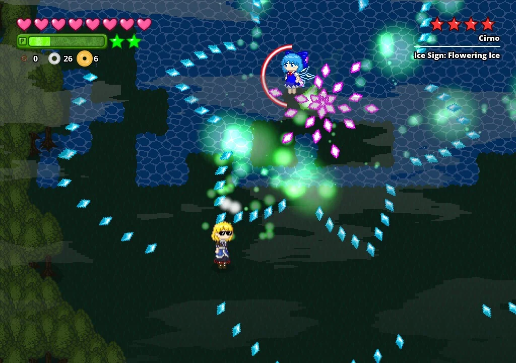 Изображение игры: Touhou Renkyouto ~ Subterranean Festival of Love and Jealousy