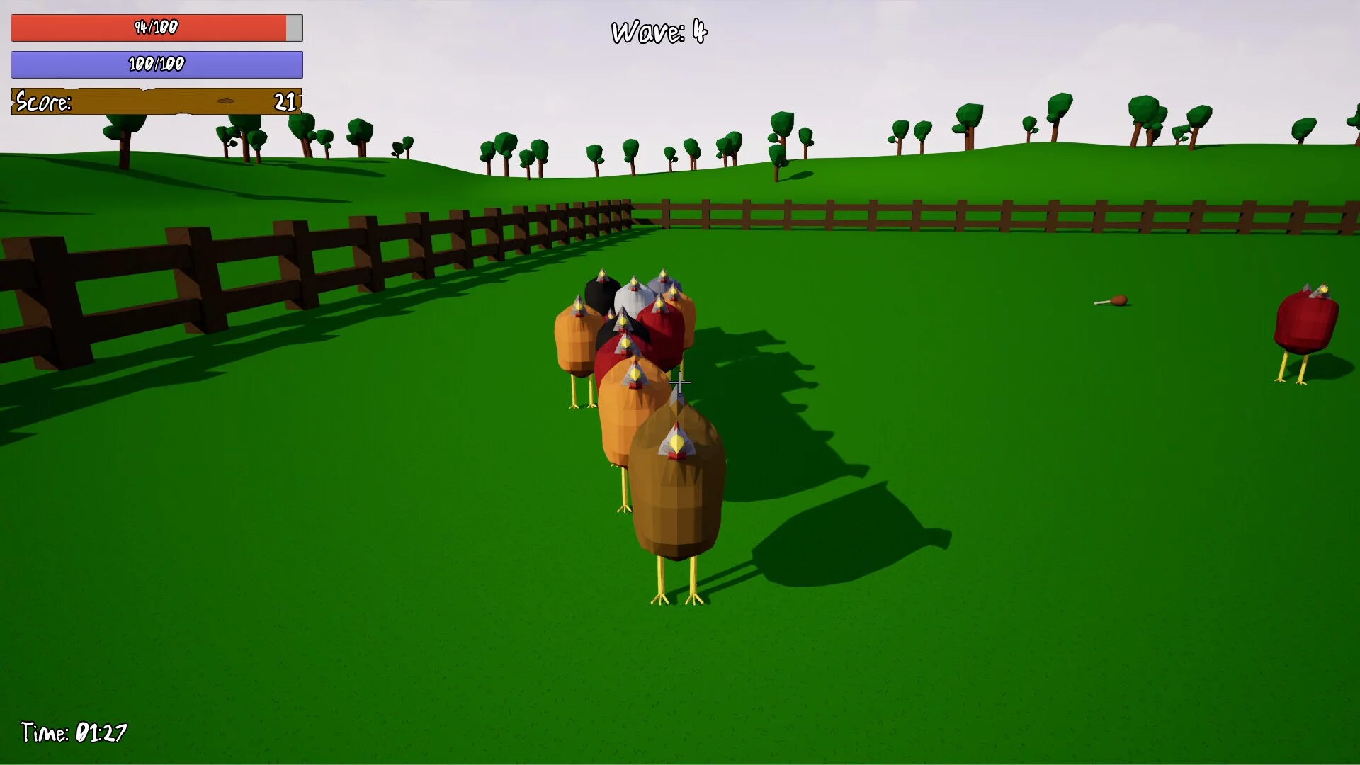Изображение игры: Fowl Swarm