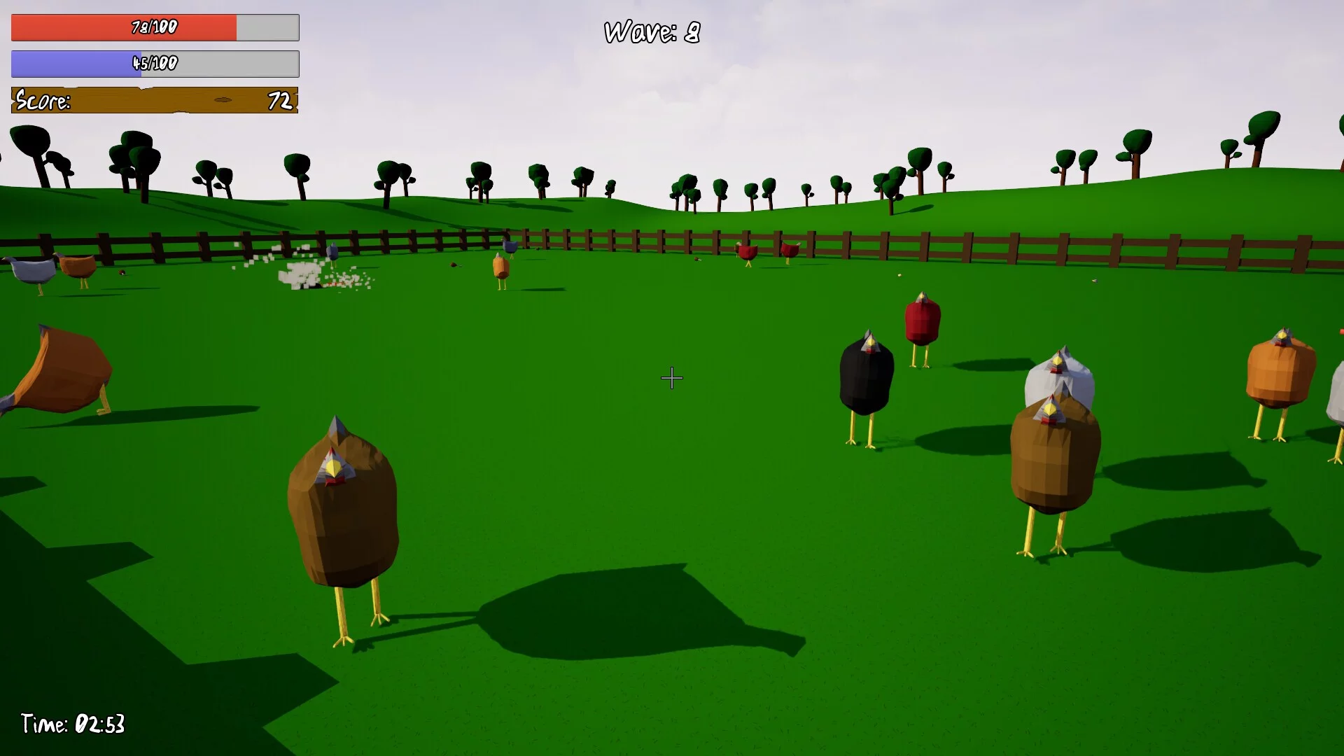 Изображение игры: Fowl Swarm