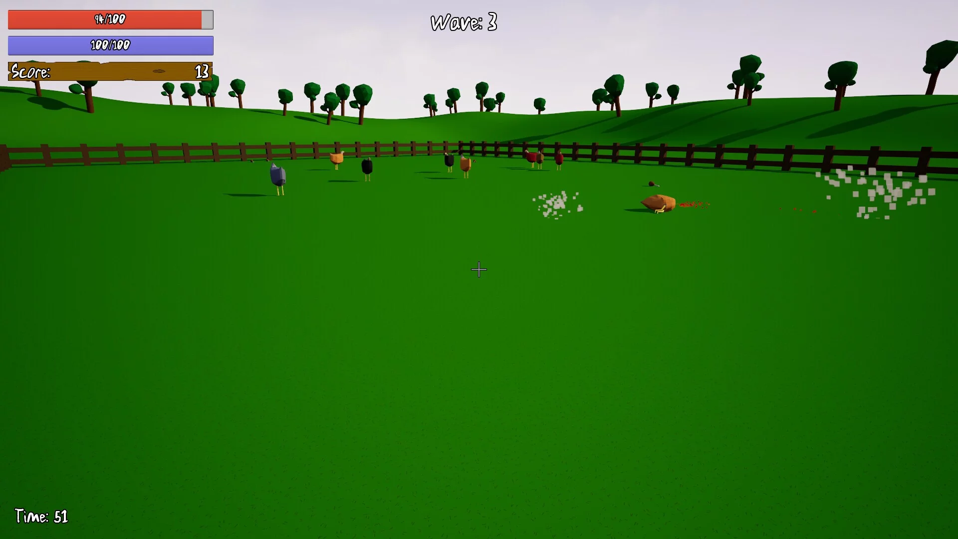 Изображение игры: Fowl Swarm
