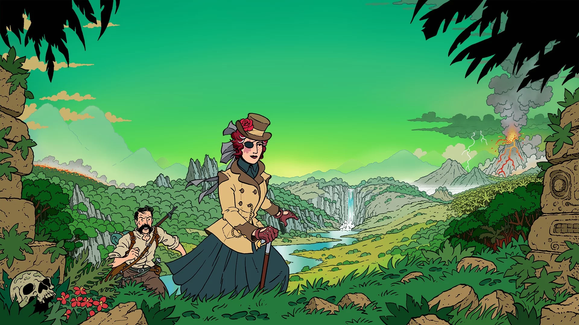 Изображение игры: Curious Expedition 2