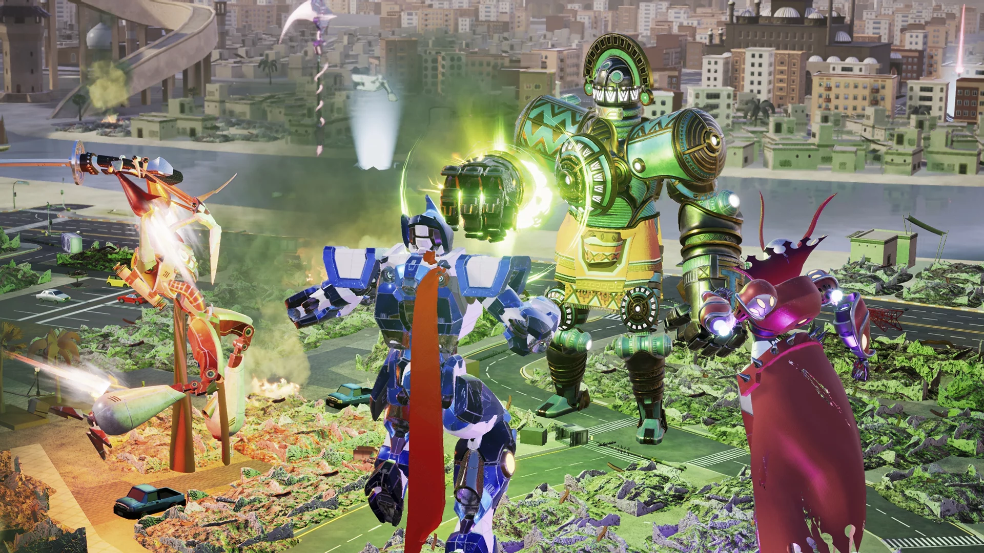 Изображение игры: Override: Mech City Brawl