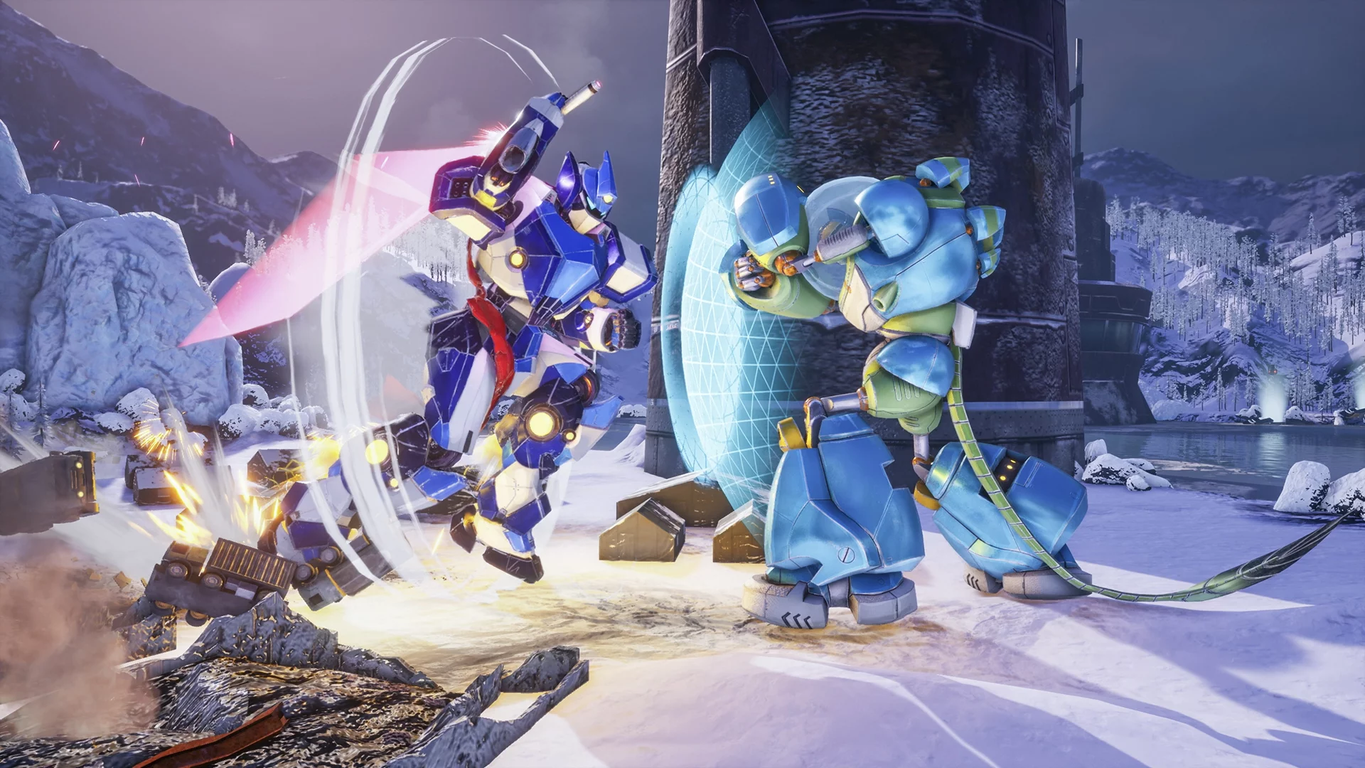 Изображение игры: Override: Mech City Brawl