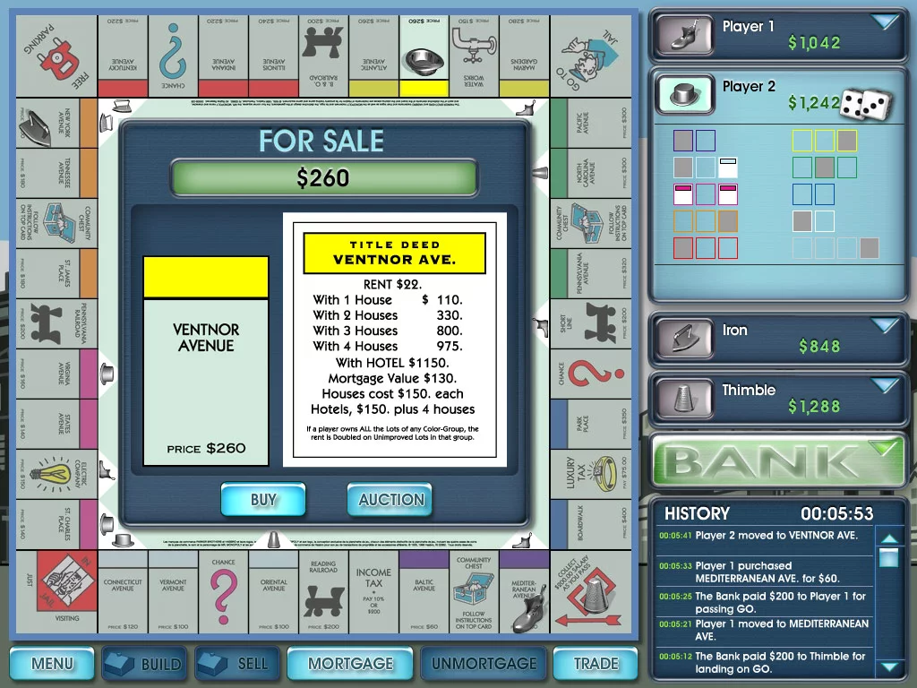 Изображение игры: Monopoly by Parker Brothers