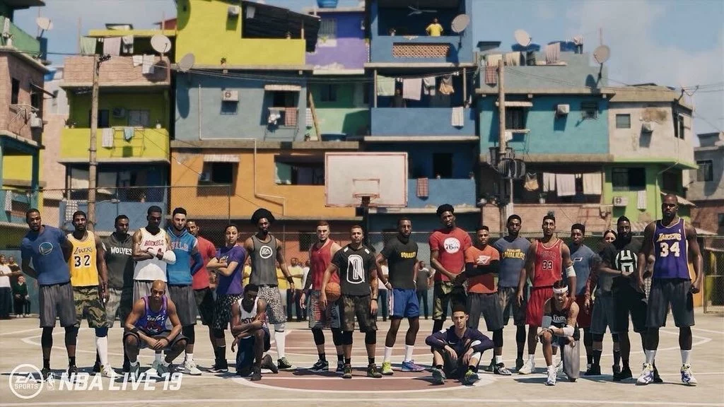 Изображение игры: NBA LIVE 19