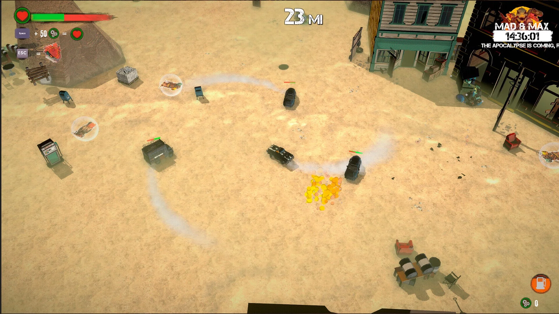Изображение игры: MAD & MAX: The Best Survival game with Zombies and Dinosaurs