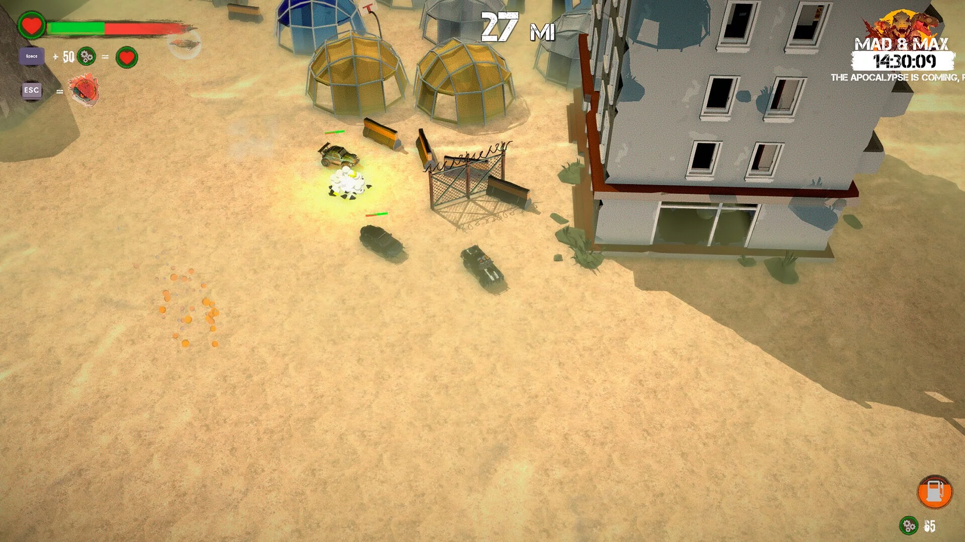 Изображение игры: MAD & MAX: The Best Survival game with Zombies and Dinosaurs