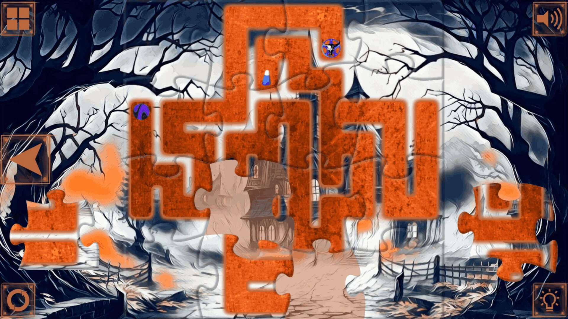 Изображение игры: Mazzle Halloween