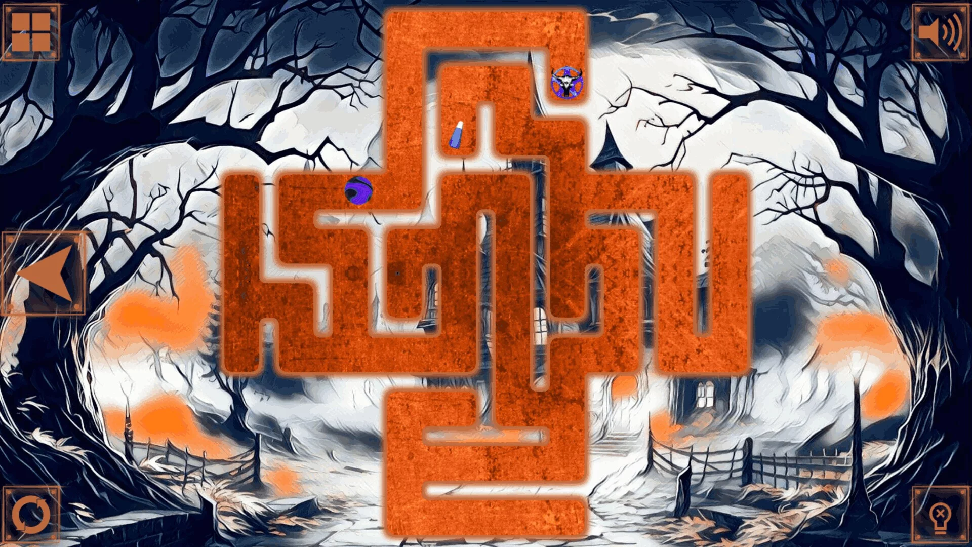 Изображение игры: Mazzle Halloween
