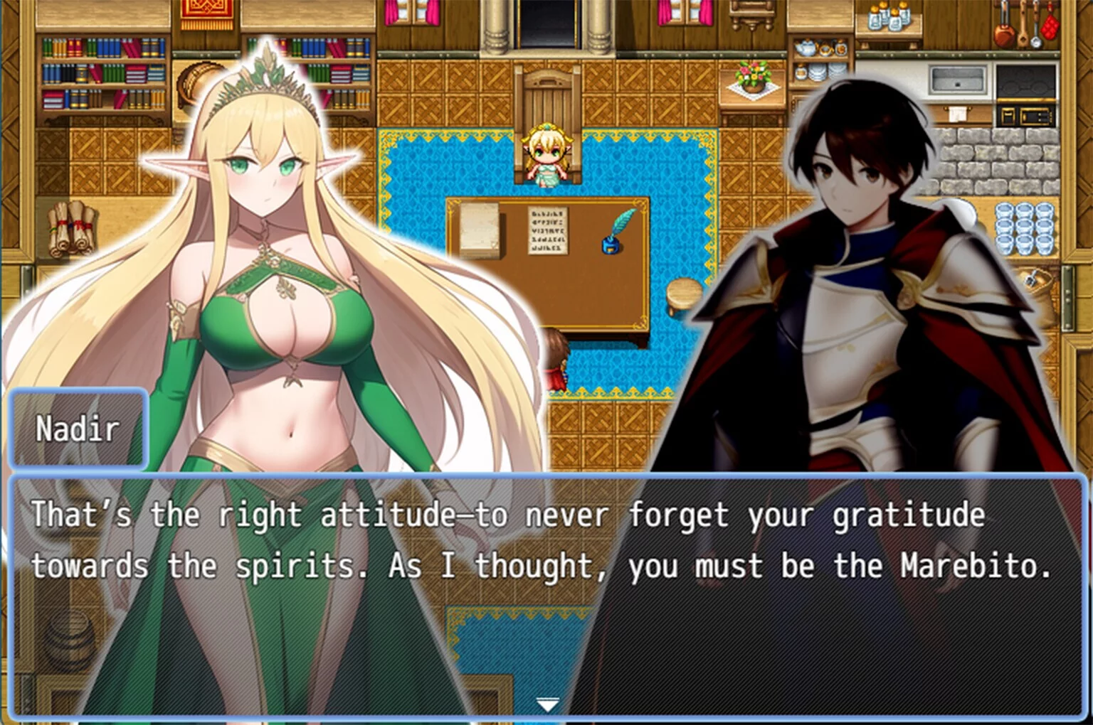 Изображение игры: I Got Lost in an All-Female Elf Village and Can't Leave Until I've Impregnated Everyone