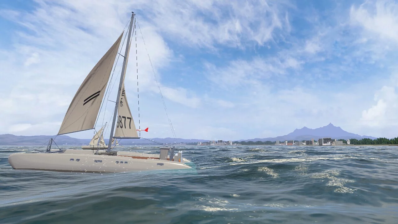 Изображение игры: VR Sailing