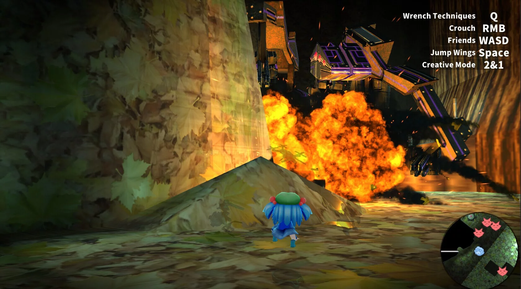 Изображение игры: Dai-chan's Great Adventure: World's End