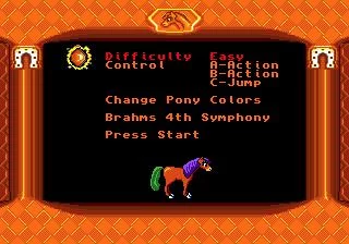 Изображение игры: Crystal's Pony Tale