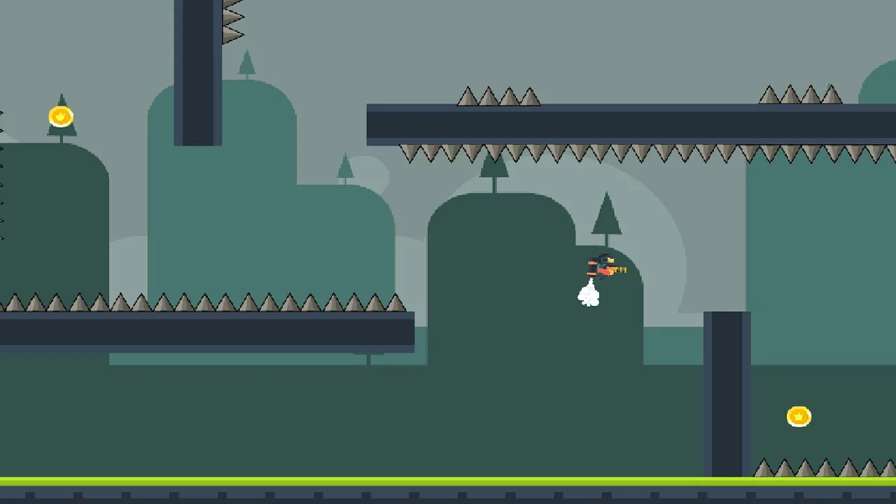 Изображение игры: JetpackPush