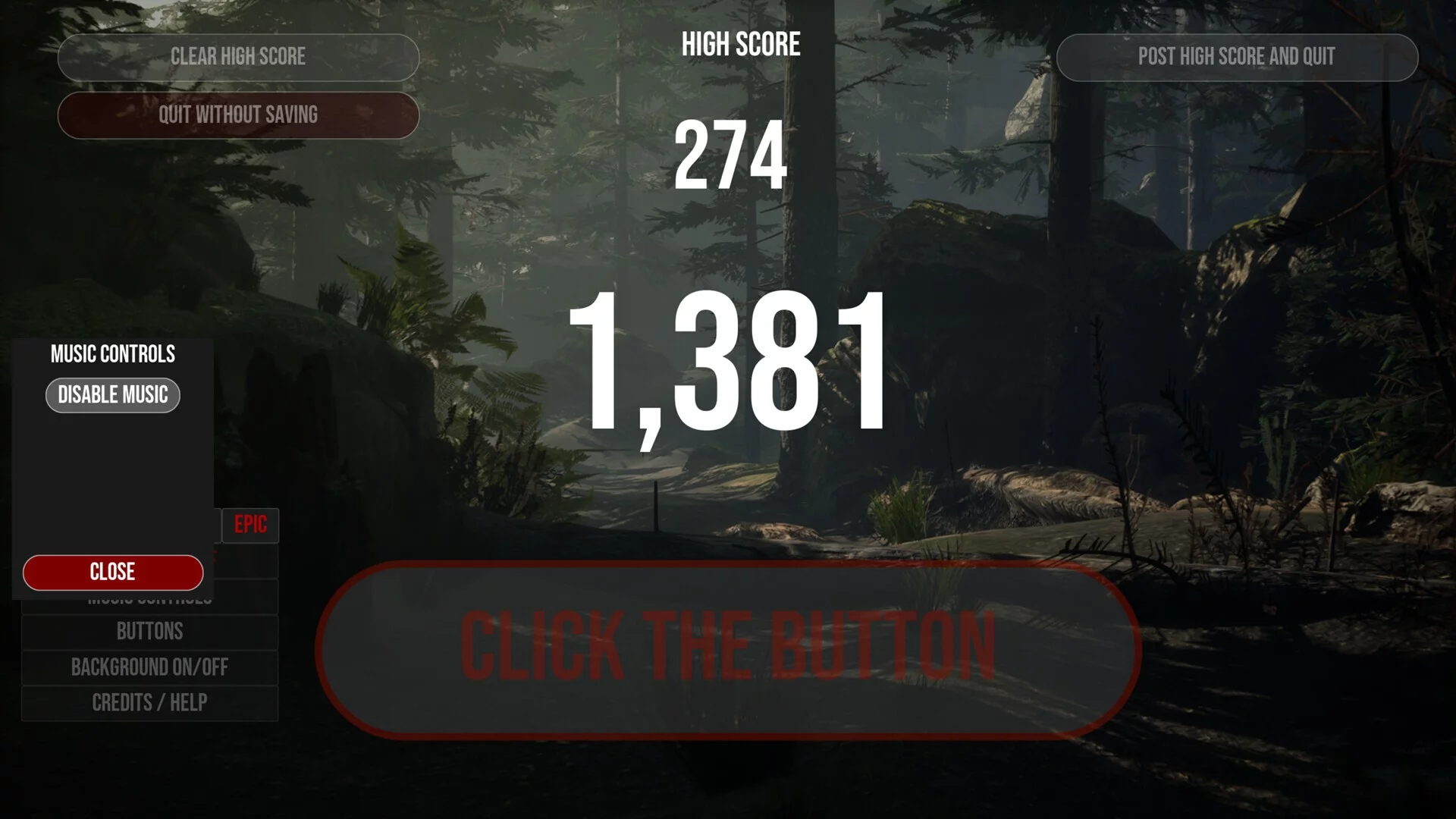 Изображение игры: The Button Game